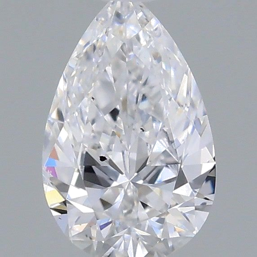 0.32 carat D-SI2 Natūralus Pear Deimantas (1)