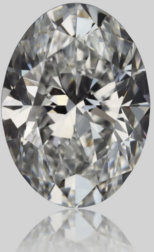 0.5 carat E-VVS2 Natūralus Oval Deimantas (1)