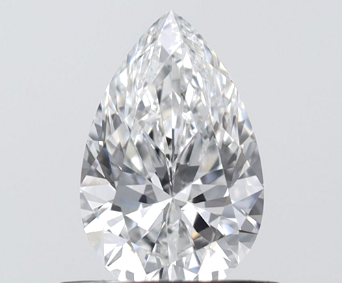 0.51 carat E-VS1 Natūralus Pear Deimantas (1)
