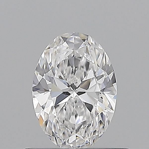0.5 carat D-VS2 Natūralus Oval Deimantas (1)