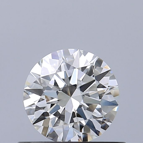 0.52 carat F-VVS1 Excellent cut Natūralus Round Deimantas (1)