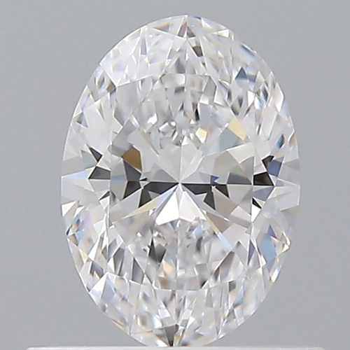 0.53 carat D-VVS2 Natūralus Oval Deimantas (1)