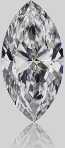 0.6 carat D-VS1 Natūralus Marquise Deimantas (1)