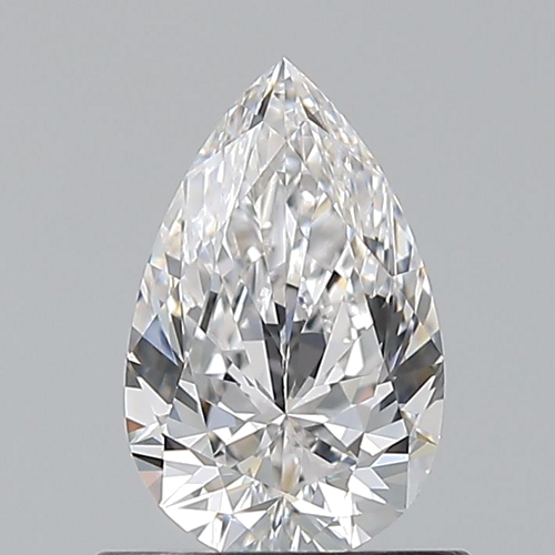 0.72 carat E-VVS1 Natūralus Pear Deimantas (1)