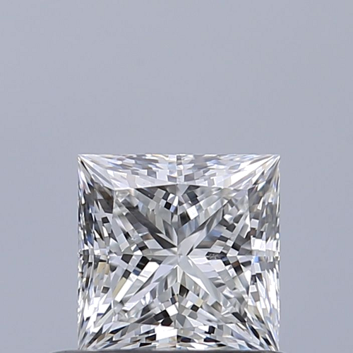 0.59 carat E-SI1 Natūralus Princess Deimantas (1)