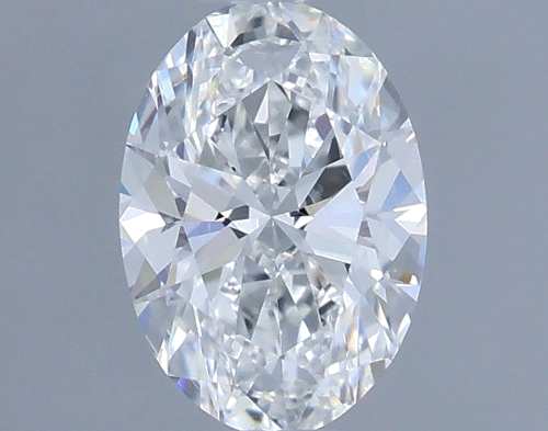 0.42 carat F-SI1 Natūralus Oval Deimantas (1)