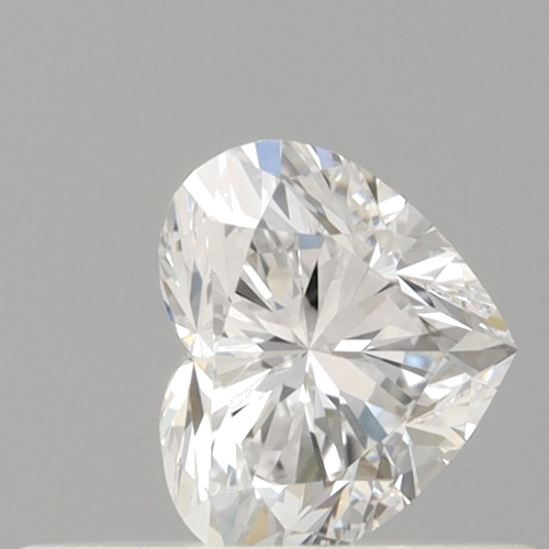0.34 carat D-VVS1 Natūralus Heart Deimantas (1)