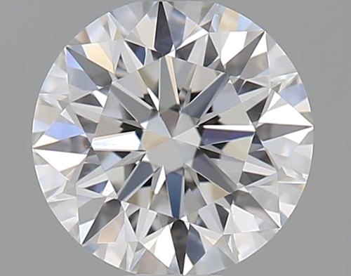0.53 carat F-VVS2 Excellent cut Natūralus Round Deimantas (1)