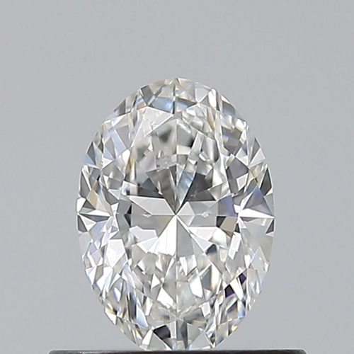 0.5 carat F-VS1 Natūralus Oval Deimantas (1)
