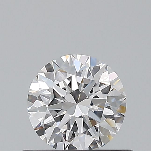 0.52 carat D-VVS2 Excellent cut Natūralus Round Deimantas (1)