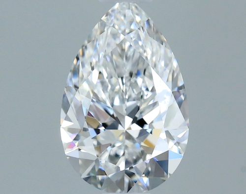 0.54 carat E-VVS1 Natūralus Pear Deimantas (1)
