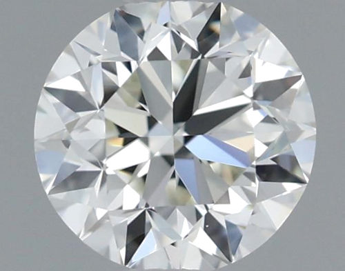 0.45 carat J-VVS1 Very Good cut Natūralus Round Deimantas (1)