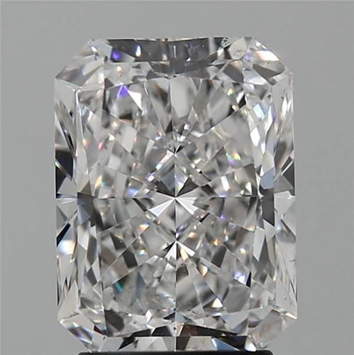 3.01 carat E-SI1 Natūralus Radiant Deimantas (1)