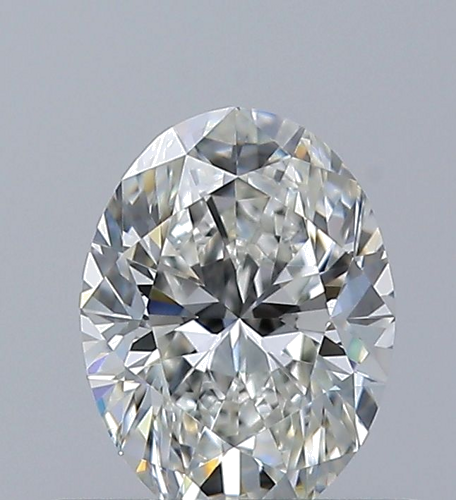 0.5 carat H-VS2 Natūralus Oval Deimantas (1)