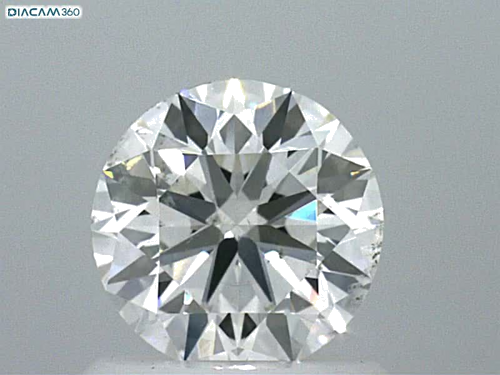 0.89 carat H-SI1 Excellent cut Natūralus Round Deimantas (1)