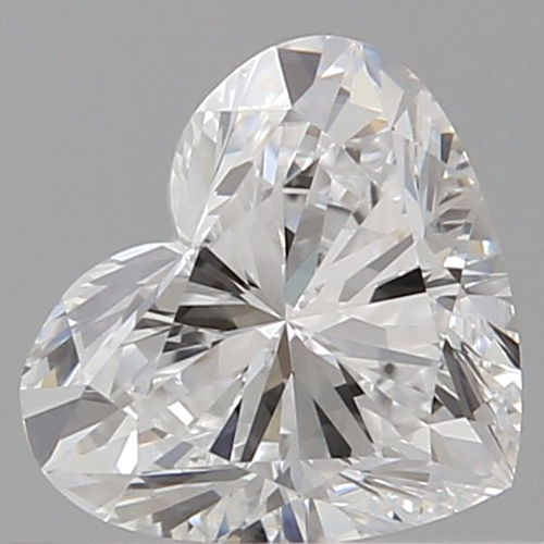 0.56 carat D-VVS2 Natūralus Heart Deimantas (1)