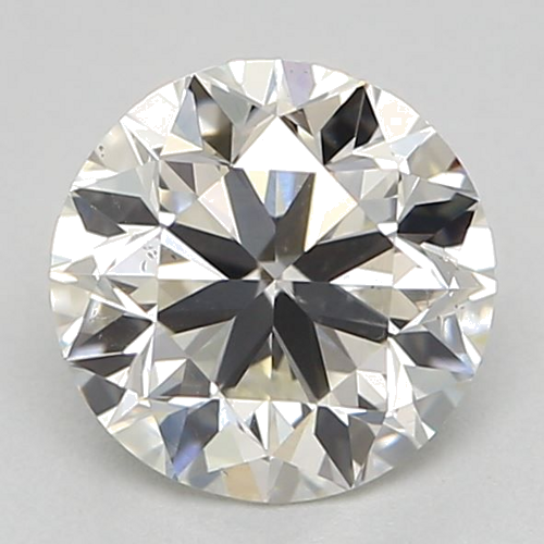0.71 carat J-SI1 Very Good cut Natūralus Round Deimantas (1)