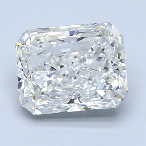 2.05 carat H-VVS2 Natūralus Radiant Deimantas (1)
