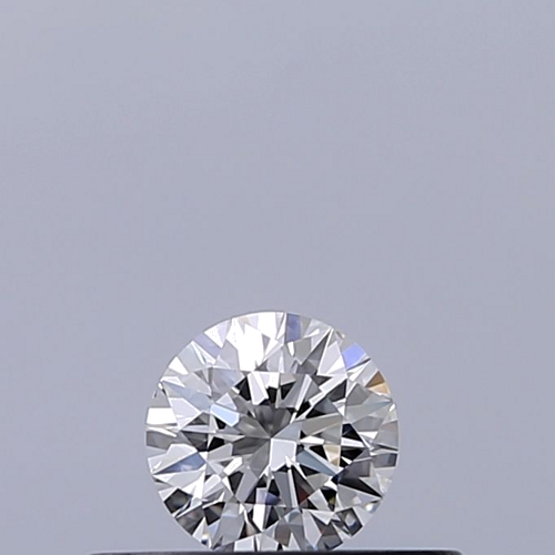 0.23 carat F-VVS2 Excellent cut Natūralus Round Deimantas (1)