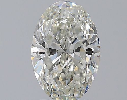 2.01 carat I-SI2 Natūralus Oval Deimantas (1)