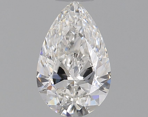 0.5 carat F-VS2 Natūralus Pear Deimantas (1)
