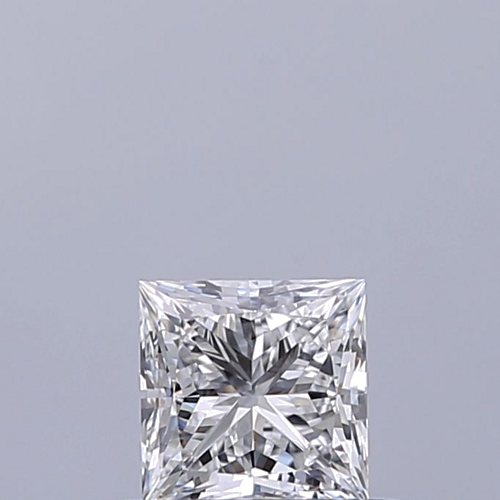 0.41 carat E-VVS2 Natūralus Princess Deimantas (1)