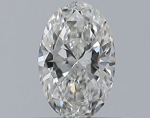 0.4 carat F-VVS2 Natūralus Oval Deimantas (1)
