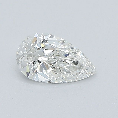 0.3 carat G-VS2 Natūralus Pear Deimantas (1)