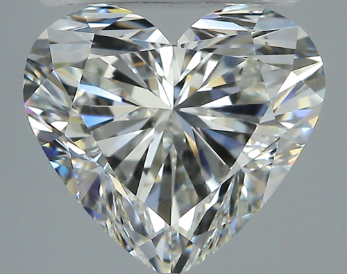 2.5 carat H-VS2 Natūralus Heart Deimantas (1)