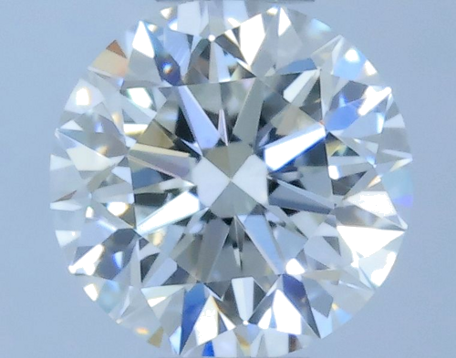 0.4 carat F-VVS1 Very Good cut Natūralus Round Deimantas (1)