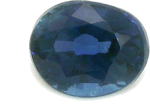 0.58 carat BLUE Oval Safyras (1)