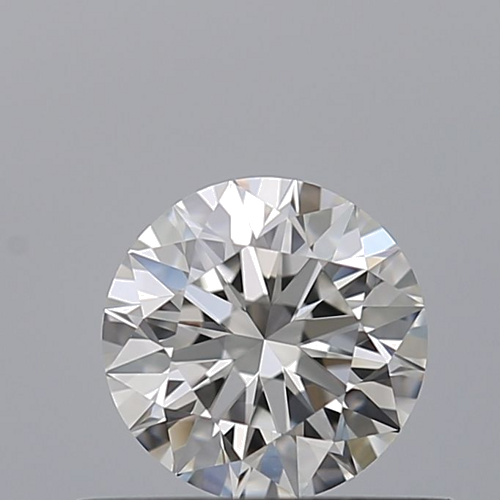 0.5 carat F-VVS2 Excellent cut Natūralus Round Deimantas (1)