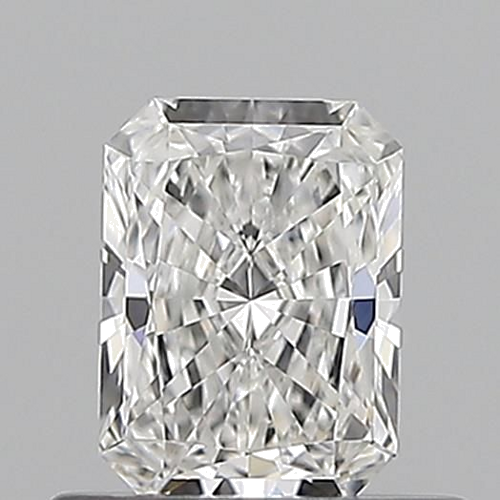 0.5 carat F-VVS2 Natūralus Radiant Deimantas (1)