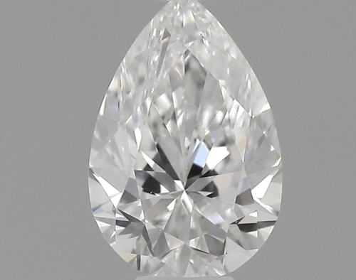0.25 carat F-VVS2 Natūralus Pear Deimantas (1)