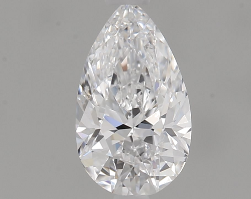 0.37 carat D-VVS1 Natūralus Pear Deimantas (1)