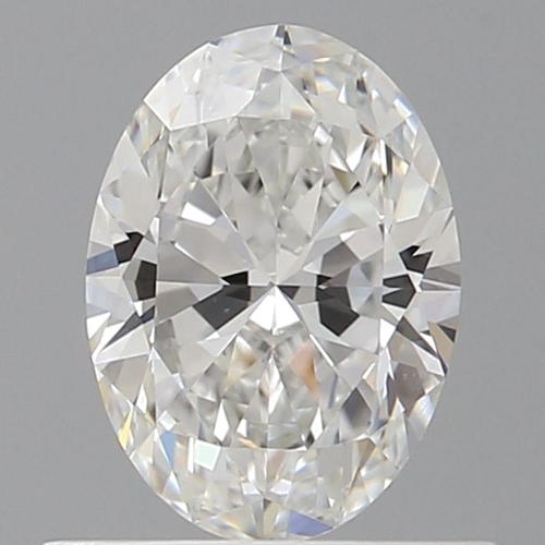 0.67 carat F-VVS2 Natūralus Oval Deimantas (1)