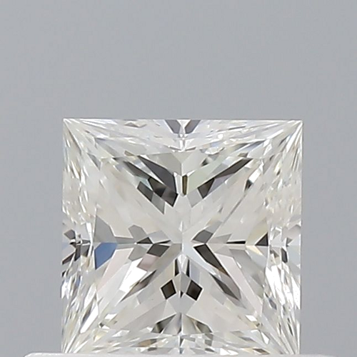 0.5 carat H-VVS1 Natūralus Princess Deimantas (1)