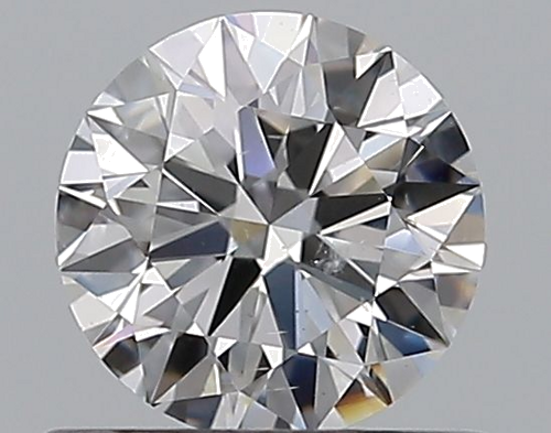 0.65 carat F-SI2 Excellent cut Natūralus Round Deimantas (1)