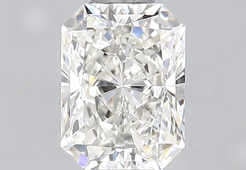 0.5 carat H-VVS2 Natūralus Radiant Deimantas (1)