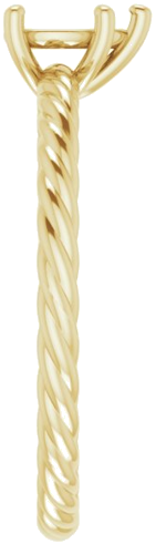 Sužadėtuvių Žiedas „Solitaire“ 585 Geltonojo Aukso Pear Shape 6mm x 4mm (4)