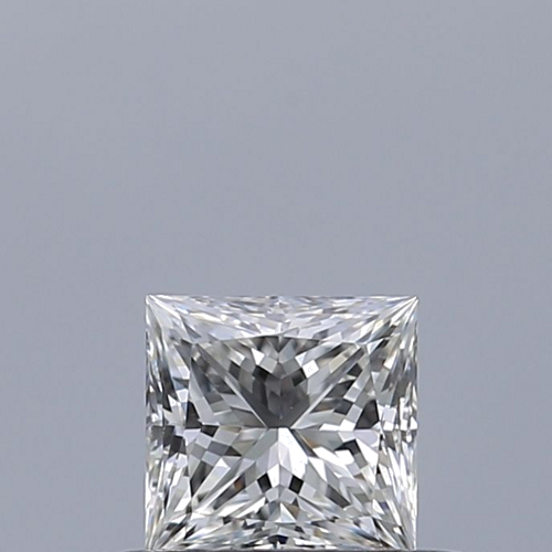 0.37 carat F-VVS2 Natūralus Princess Deimantas (1)