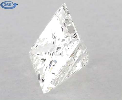 1.02 carat H-VS1 Natūralus Princess Deimantas (1)