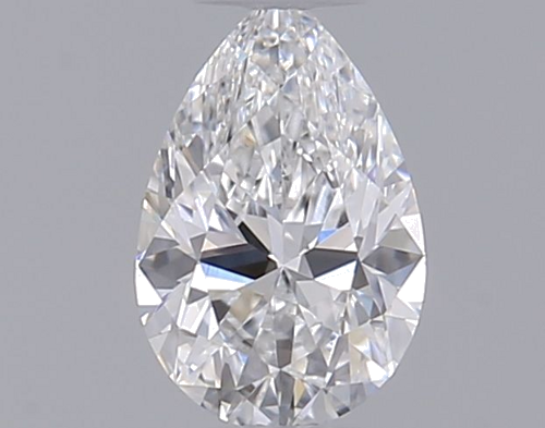 0.25 carat E-VVS2 Natūralus Pear Deimantas (1)