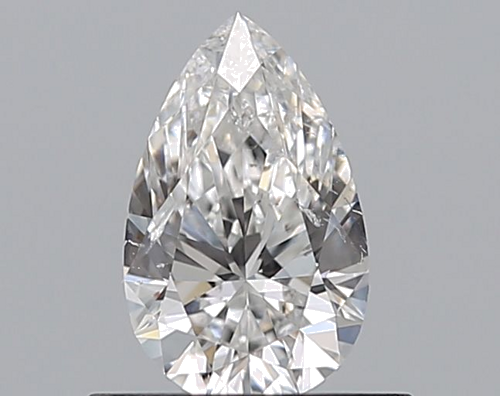 0.5 carat E-SI2 Natūralus Pear Deimantas (1)