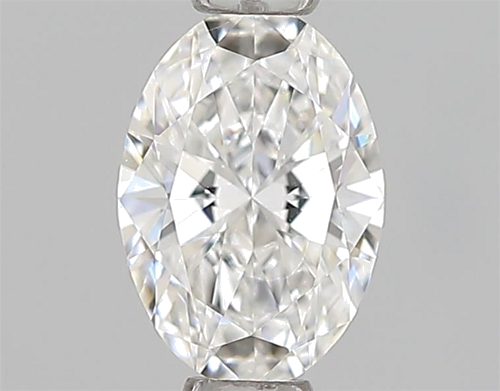 0.42 carat E-VVS1 Natūralus Oval Deimantas (1)