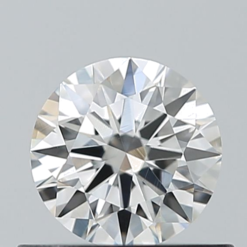0.51 carat F-VVS2 Very Good cut Natūralus Round Deimantas (1)