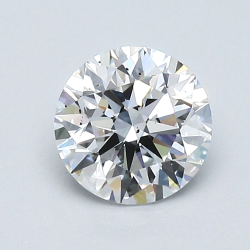 1.0 carat D-SI1 Very Good cut Natūralus Round Deimantas (1)