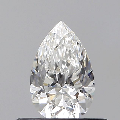 0.43 carat E-VS2 Natūralus Pear Deimantas (1)