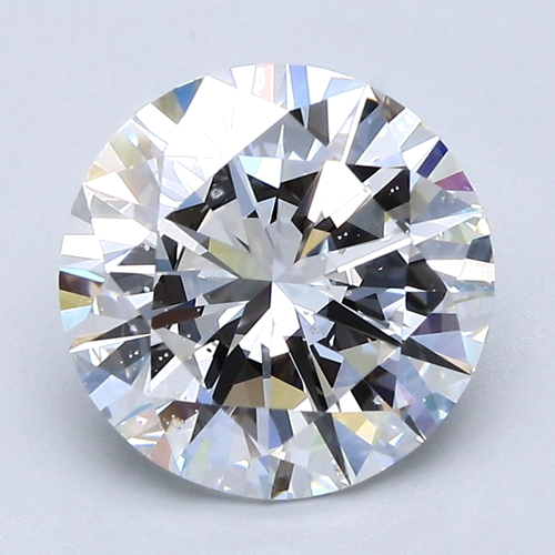 3.01 carat D-SI1 Excellent cut Natūralus Round Deimantas (1)