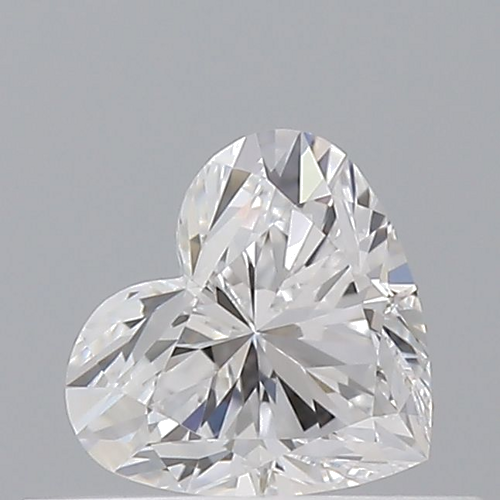0.35 carat D-IF Natūralus Heart Deimantas (1)